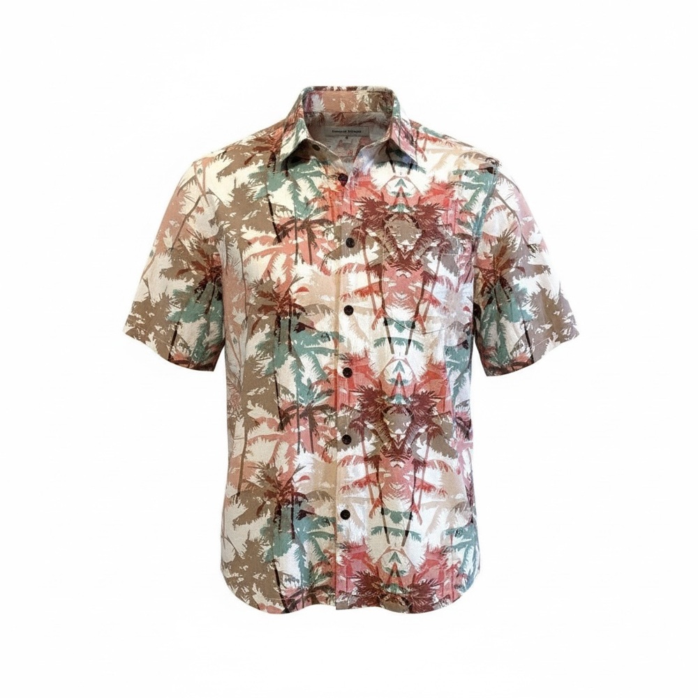 NWT Havana Breeze men's relaxed-fit Hawaiian shirt